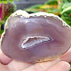 Gray agate geode with hollow 142g (Brazil)