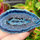 Agate geode turquoise 120g from Brazil