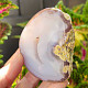 Geode gray agate with a hollow Brazil 230g