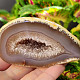 Brazil agate geode with hollow 229g