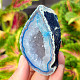 Agate geode turquoise 92g from Brazil