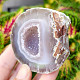 Agate gray geode with a hollow 147g from Brazil