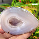 Geode gray agate with a hollow Brazil 250g