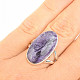 Charm ring oval Ag 925/1000 (size 57) 5.9g