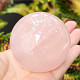 Rose quartz smooth ball Ø 60mm from Madagascar (313g)