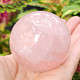 Rose quartz smooth ball Ø 56mm from Madagascar (246g)