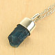 Apatite crystal pendant Ag 925/1000 4.1g