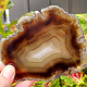 Polished agate slice from Brazil 115g