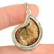 Ammonite pendant Ag 925/1000 6.9g