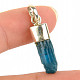 Apatite crystal pendant Ag 925/1000 2.3g