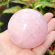 Rose quartz smooth ball Ø 51mm from Madagascar (193g)