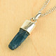 Apatite crystal pendant Ag 925/1000 2.3g