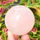 Rose quartz smooth ball Ø 60mm from Madagascar (313g)