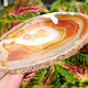 Agate polished honey slice from Brazil (114g)