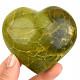 Heart opal green 279g from Madagascar