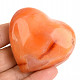 Carnelian heart 103g from Madagascar