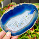 Polished agate slice from Brazil 133g