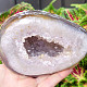 Geode agate with cavity Brazil 729g