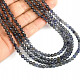 Iolite necklace facet cut Ag 925/1000 approx. 47cm