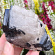 Black tourmaline in natural crystal (Brazil) 164g