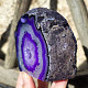 Geode agate natural with cavity Brazil 599g