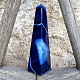 Blue agate obelisk with socket 329g (Brazil)