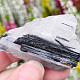 Black tourmaline in natural crystal (Brazil) 34g