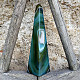 Green agate obelisk 498g (Brazil)