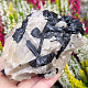 Black tourmaline in natural crystal (Brazil) 307g