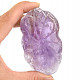 Amethyst frog with burdock 160g