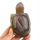 Agate turtle with cavity 297g