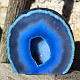 Geode agate natural with cavity Brazil 592g