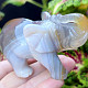 Agate elephant for luck 189g