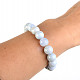 Chalcedony Beads Bracelet 10 mm Extra