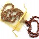 Aventurine Synthetic jewelry set - necklace dl. + Bracelet