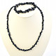 Aventurine Synth. dark jewelry set - necklace + bracelet