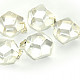 Crystal pendant jewelery bail dodekaedr