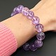 Light amethyst beads bracelet 12 mm