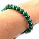 Malachite bracelet beads extra 8 mm
