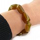 Agate bracelet colored shapes