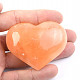 Selenit srdce oranžové 60mm