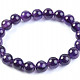 Amethyst beads bracelet extra 10 mm