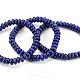 Lapis lazuli bracelet buttony QA extra