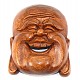 Buddha head on a wall wood (Indonesia) 13 cm