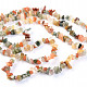 A mixture of varied shapes necklace chopped 90 cm