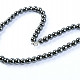 Hematitový náhrdelník kuličky 50cm