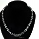 Hematite necklace beads 50 cm