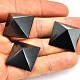 Pyramid Shungites (Russia), about 2 cm - Polished