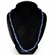Lapis Lazuli náhrdelník jemné kousky 60cm