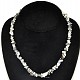 Dendritic opal necklace 45 cm